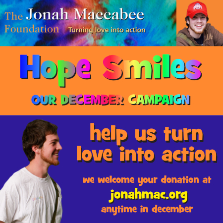 Thanks to all who have contributed to our “Hope Smiles” Campaign